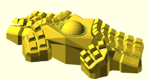 Monoblock in OpenSCAD